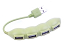 Pea Shaped USB Hub 2.0 4-port for Mac